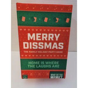Friends and Family Fun! Merry Dissmass Board Game by What Do You Meme - New Item